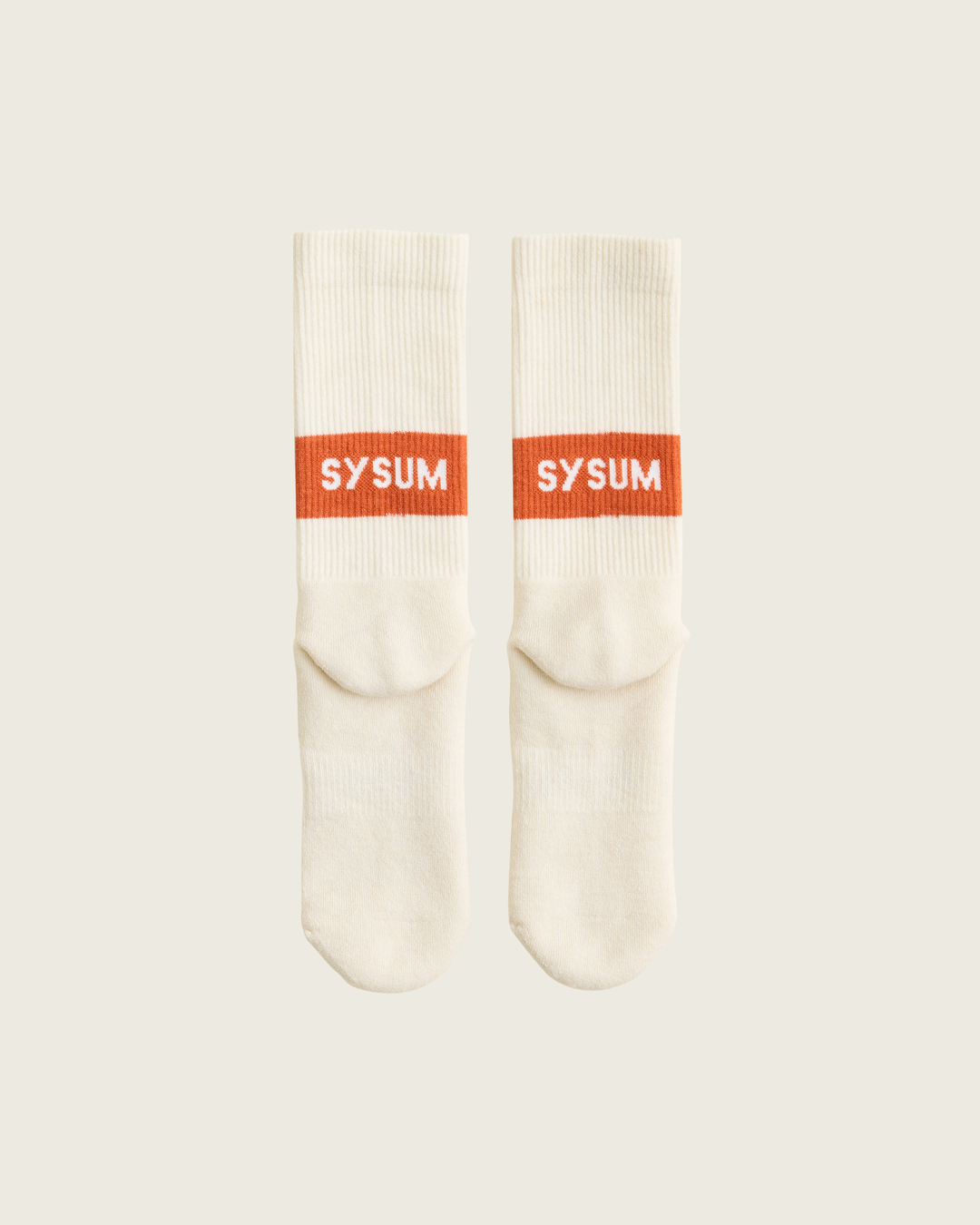 Sysum socks with clay colors