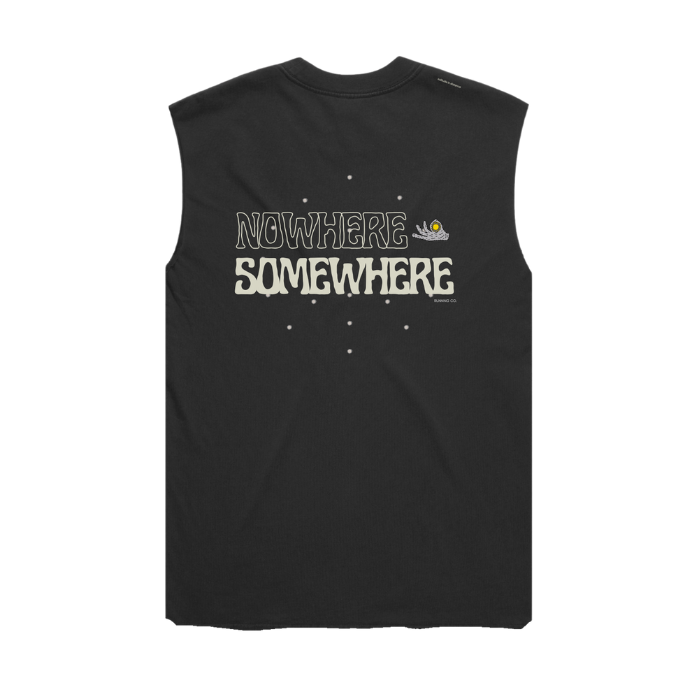 Nowhere Somewhere Core Tank in organic cotton with PeaceBreathe ventilation