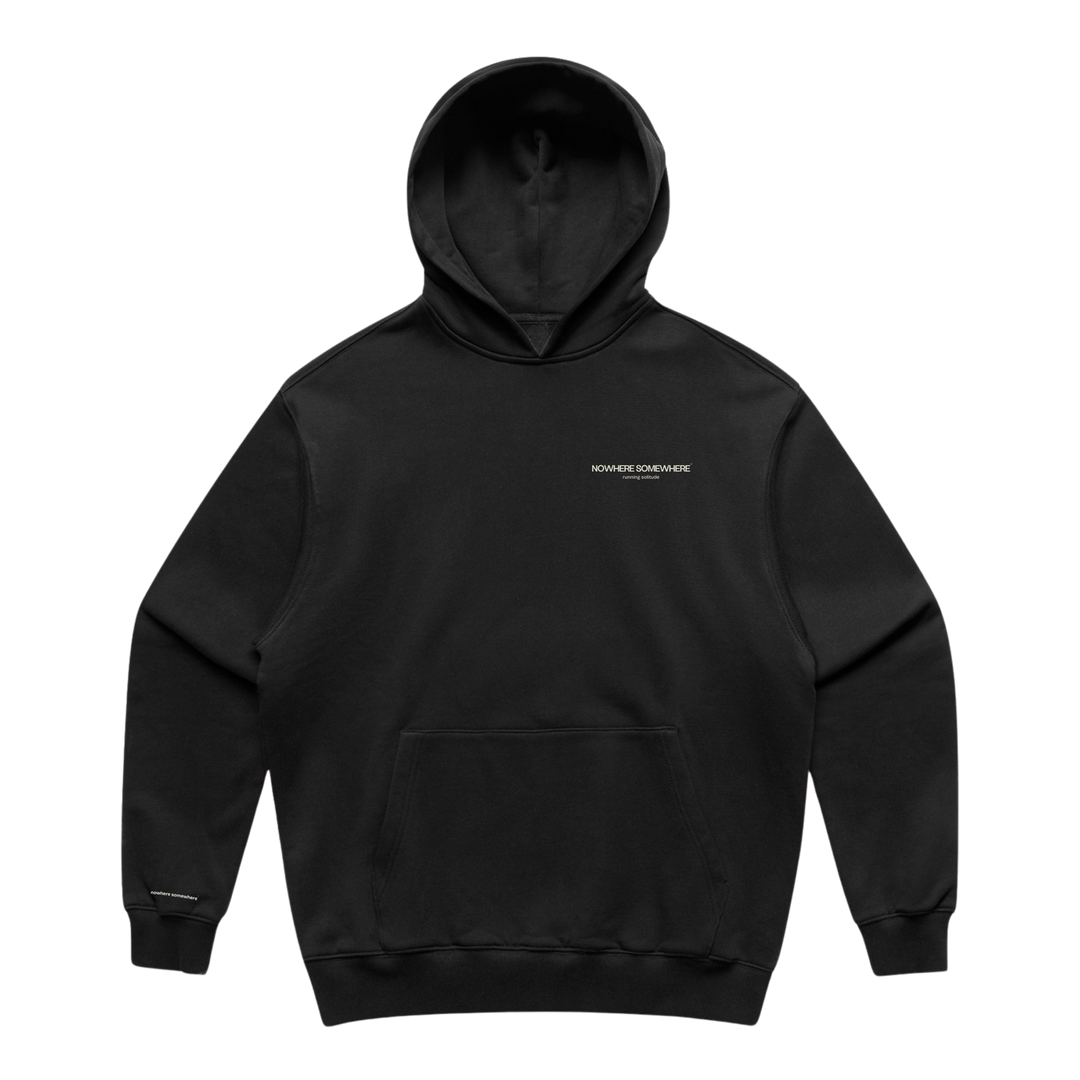 Nowhere Somewhere Heavy Days Hoodie 500 GSM cotton hoodie
