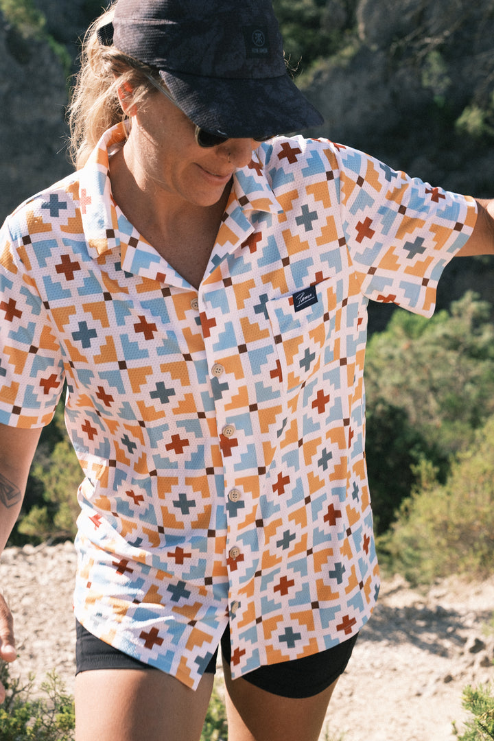 Pamera Kinona Running Shirt with technical fabric made to run and trail run
