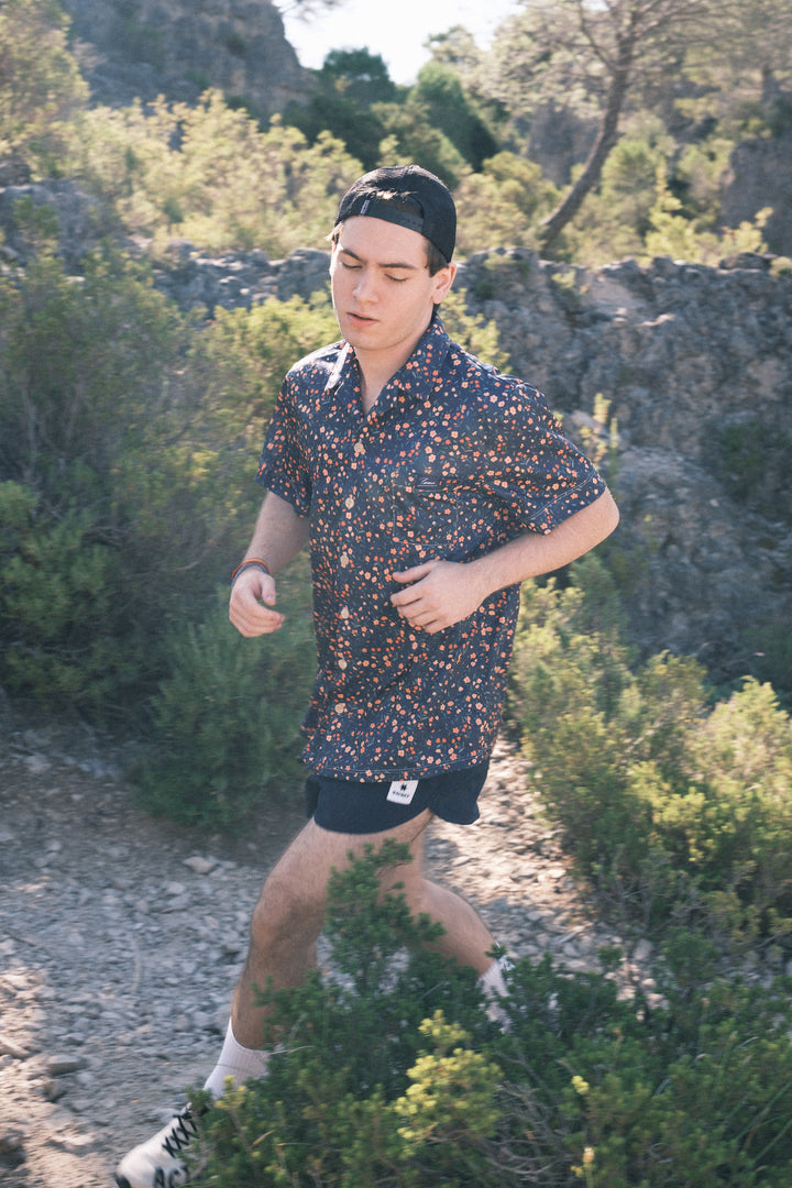Pamera Aloha Running Shirt with technical fabric made to run and trail run
