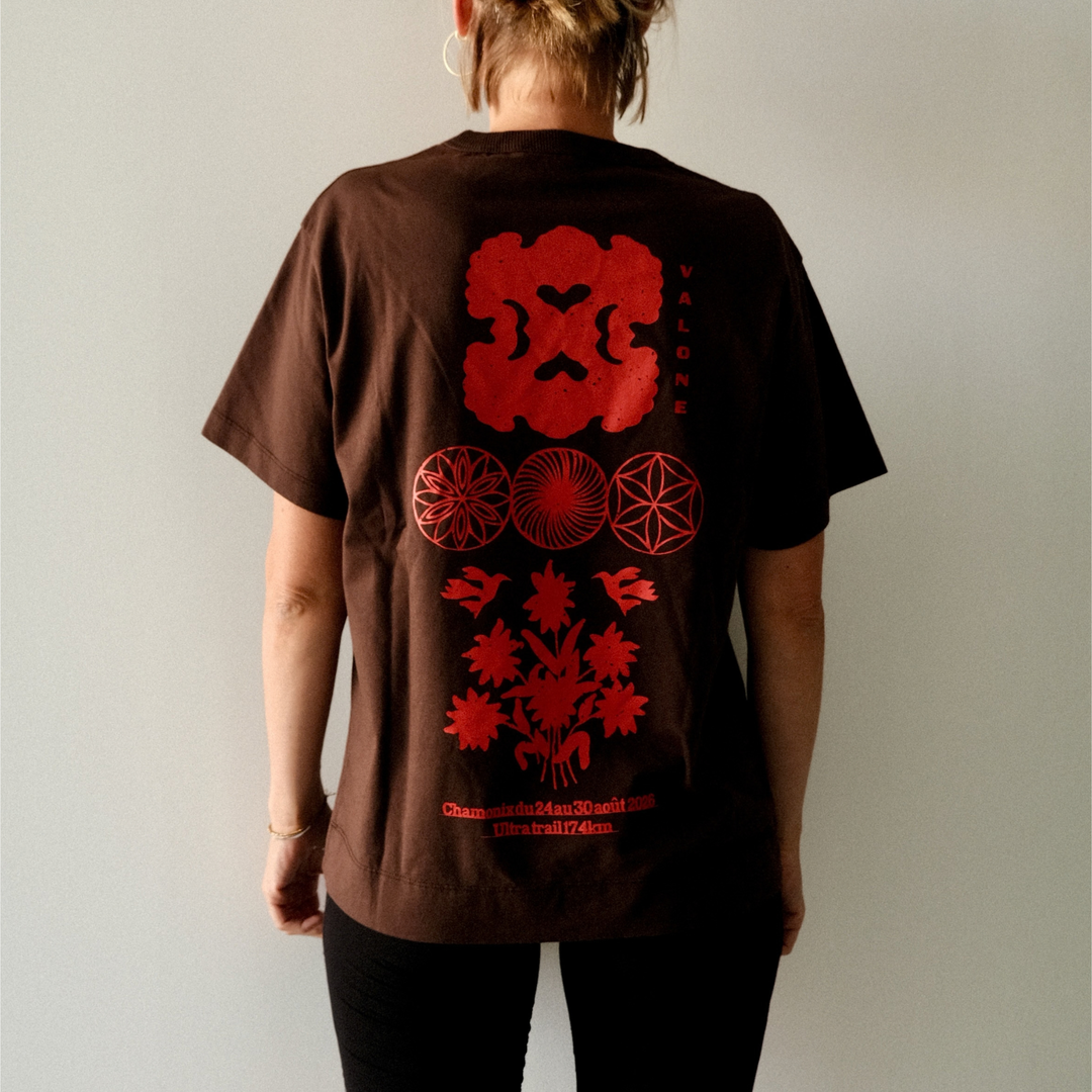 Valone - T-shirt Chamonix 2026 Roz — front view
