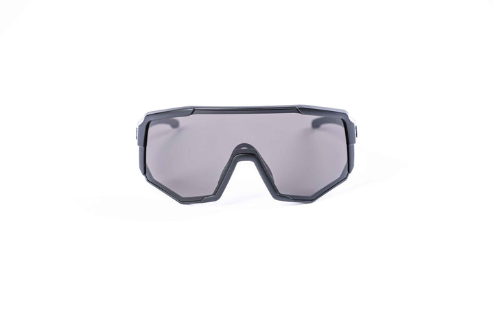 Black Nita 2 performance eyewear from Coast Optics with clear Cat 0 lens and more, Bio-TR90 frame shown alone in a neutral studio setting, available in multiple colours.