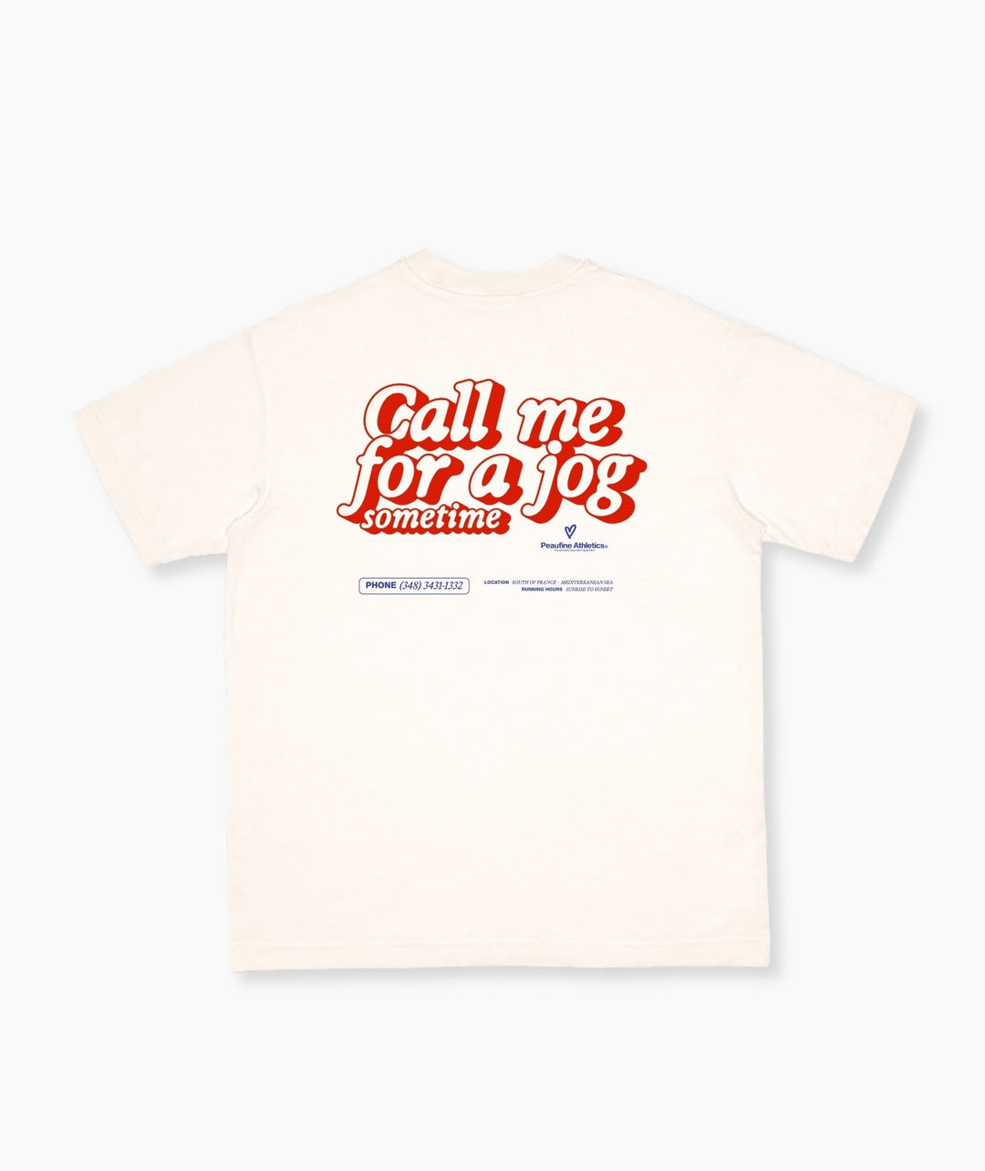 Peaufine Athletics - Wood T-Shirt™ Call Me