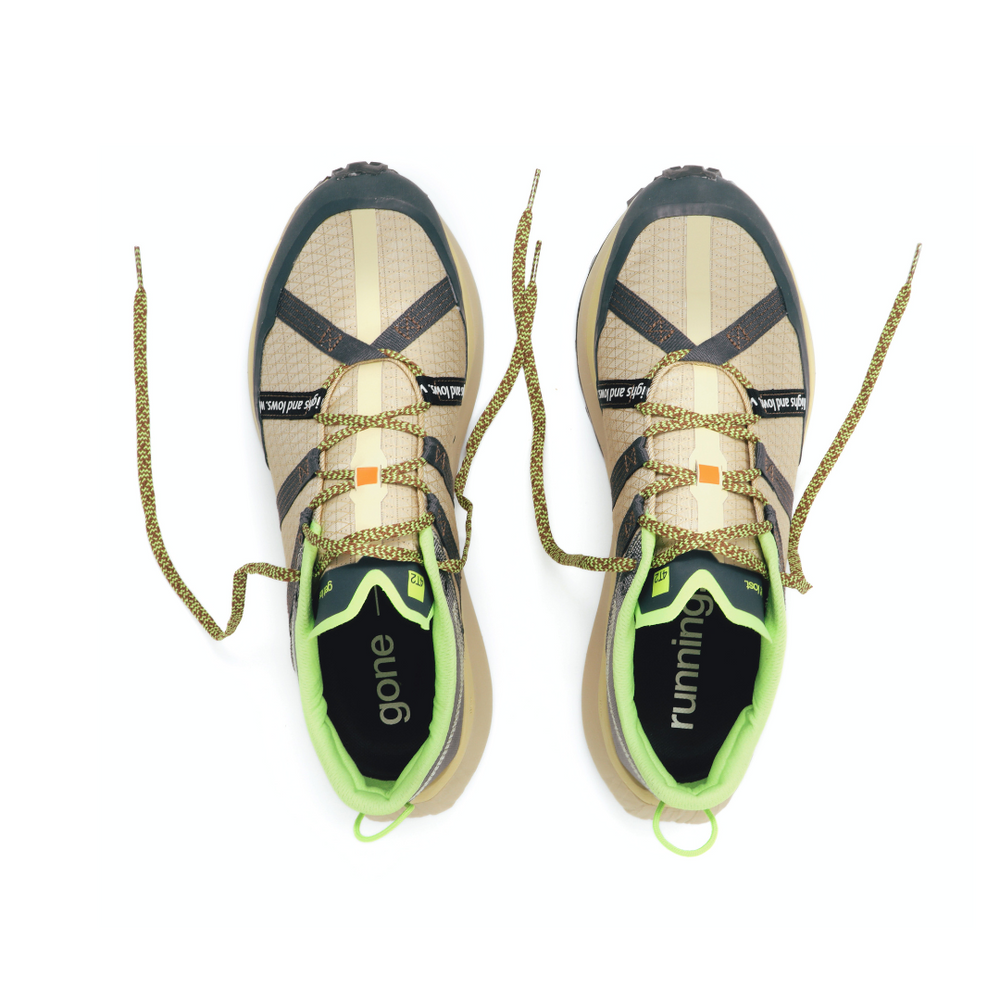 4T2 - get lost trail running shoes featuring a Vibram Litebase / Megagrip outsole in a gender-neutral design.