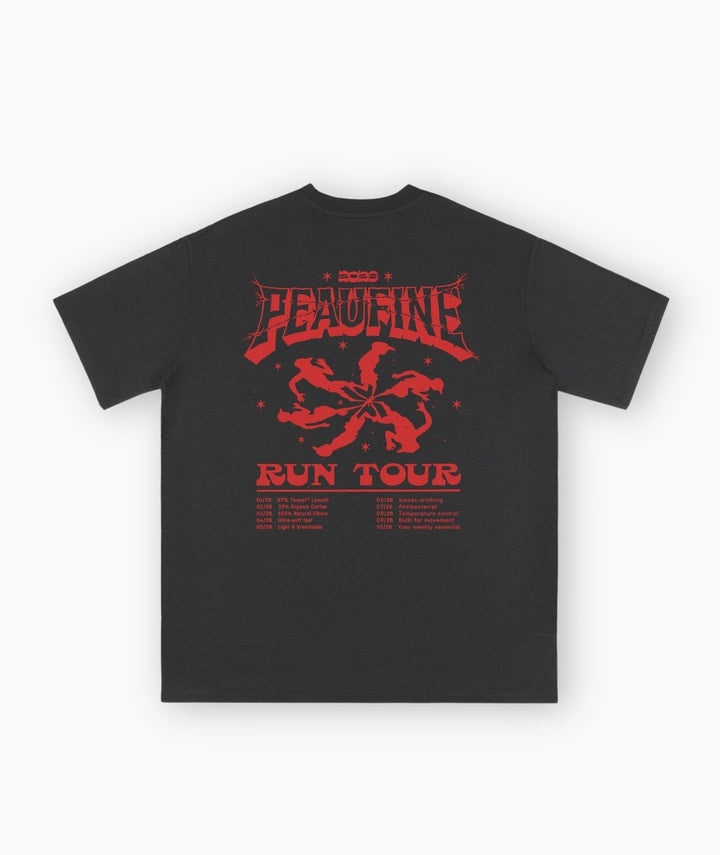 Peaufine Athletics - Wood T-Shirt™ Run Tour