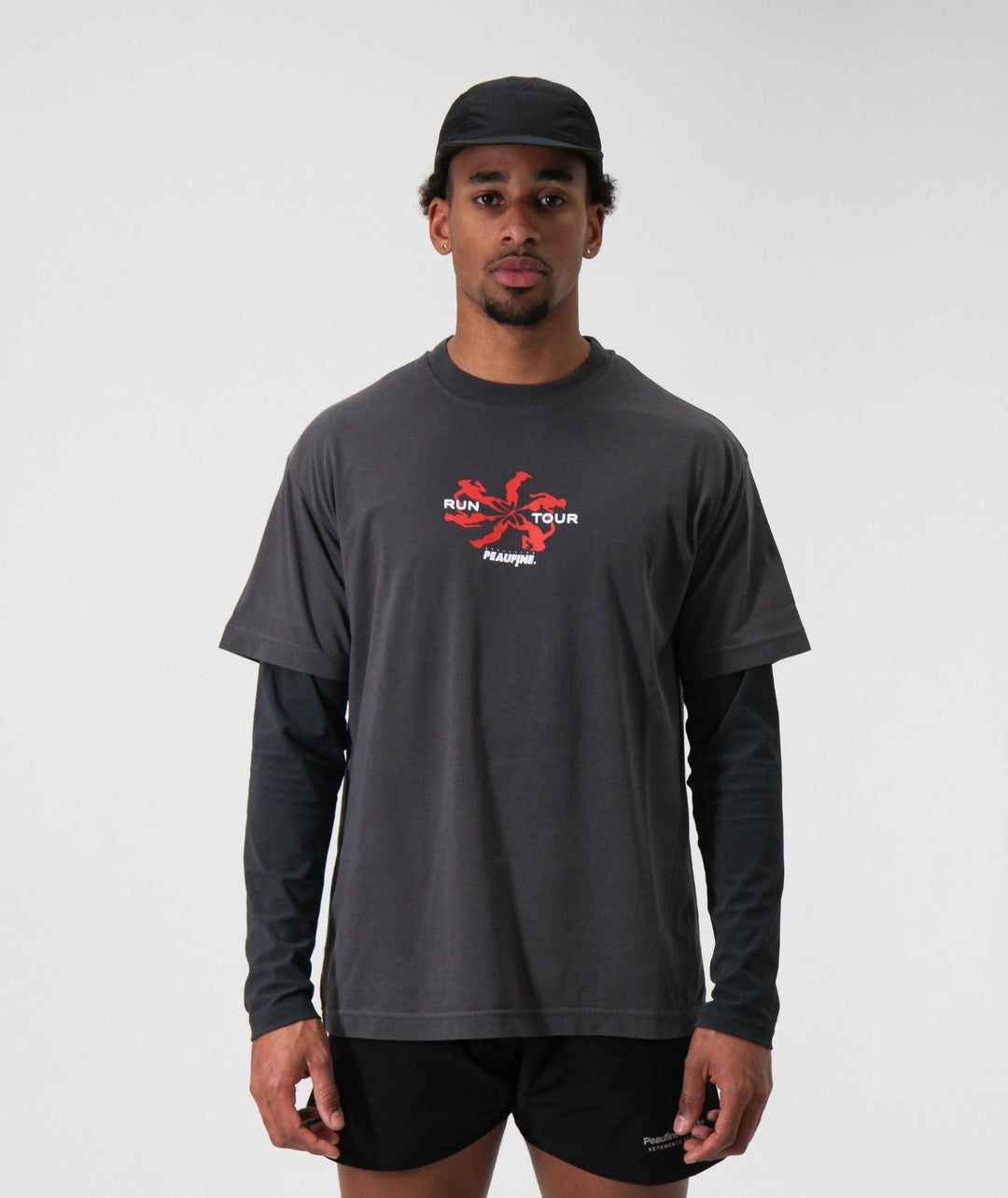 Wood T-Shirt™ Run Tour - Anthracite