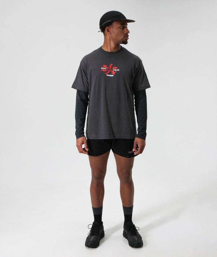 Wood T-Shirt™ Run Tour - Anthracite
