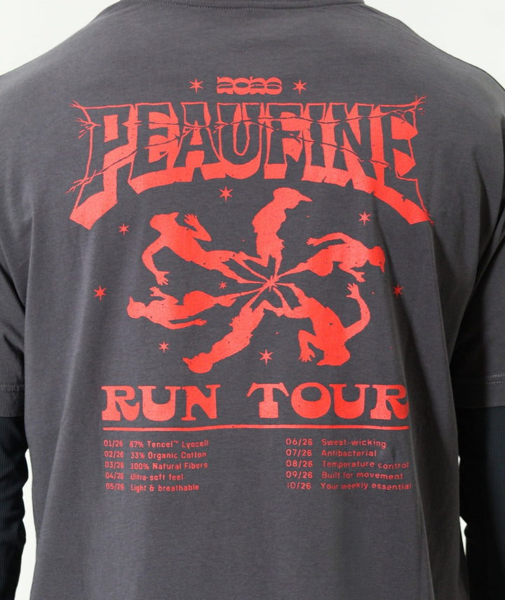 Wood T-Shirt™ Run Tour - Anthracite