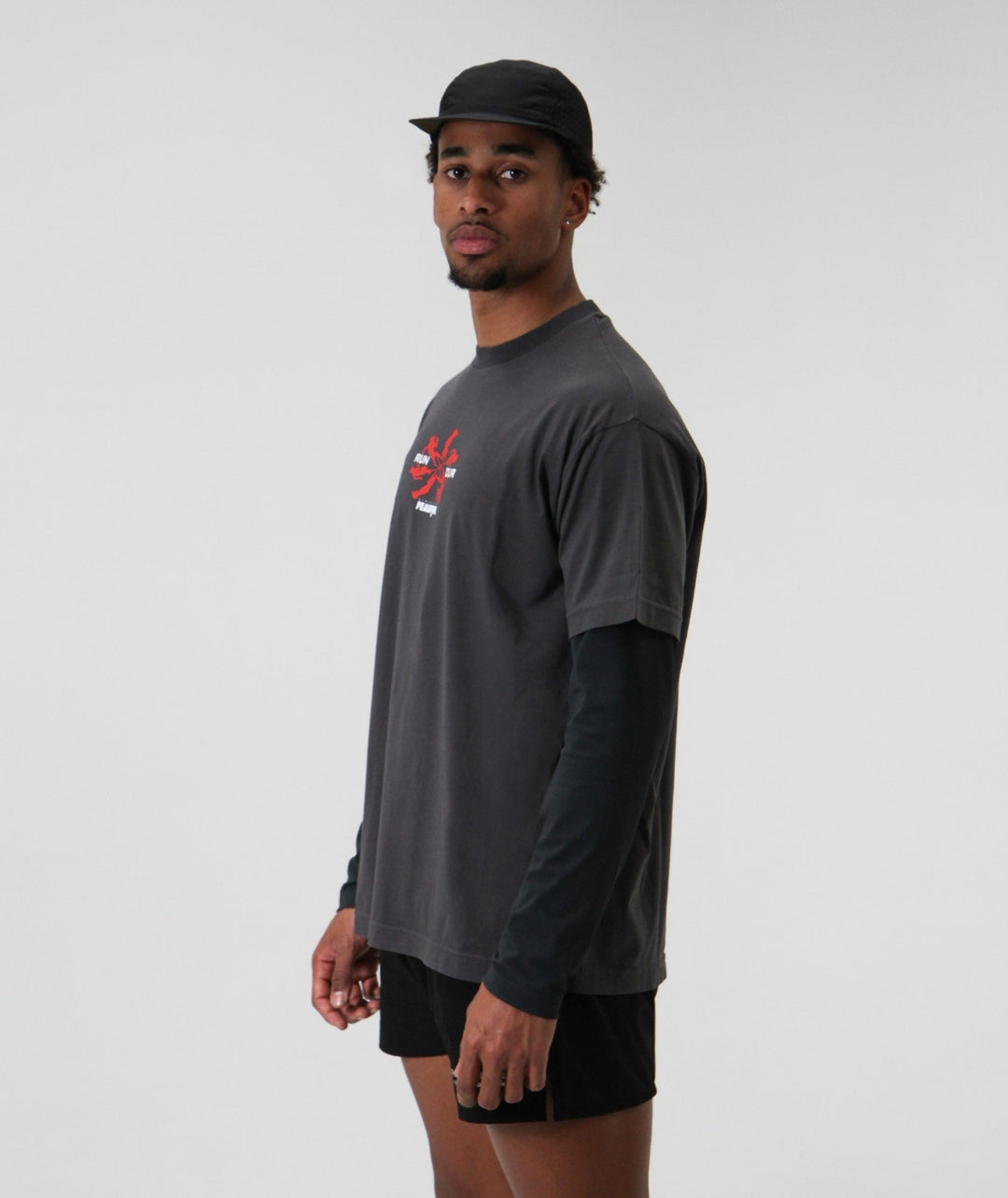 Wood T-Shirt™ Run Tour - Anthracite