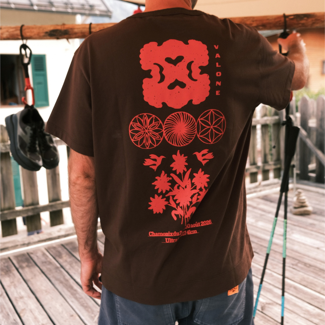 Valone - T-shirt Chamonix 2026 Roz — detail view