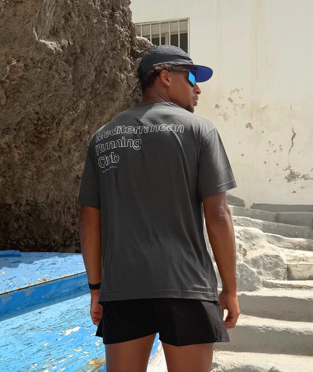 Wood T-Shirt™ Mediterranean - Anthracite