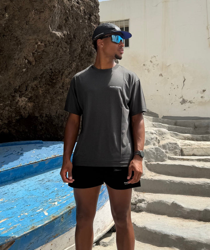 Wood T-Shirt™ Mediterranean - Anthracite