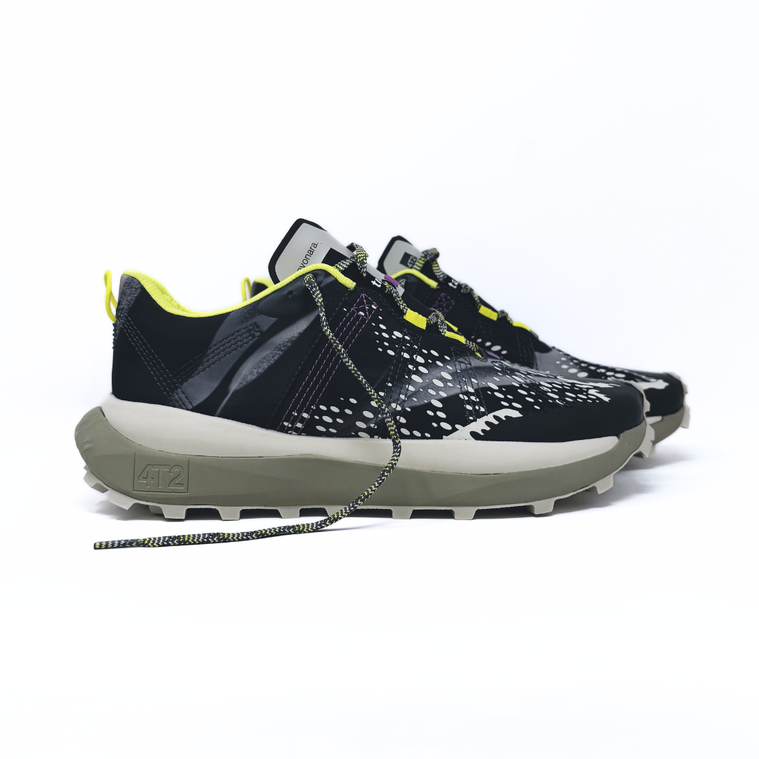 4T2 - sayonara, rolling stone running shoes featuring a lightweight design and Vibram Zegalite outsole.