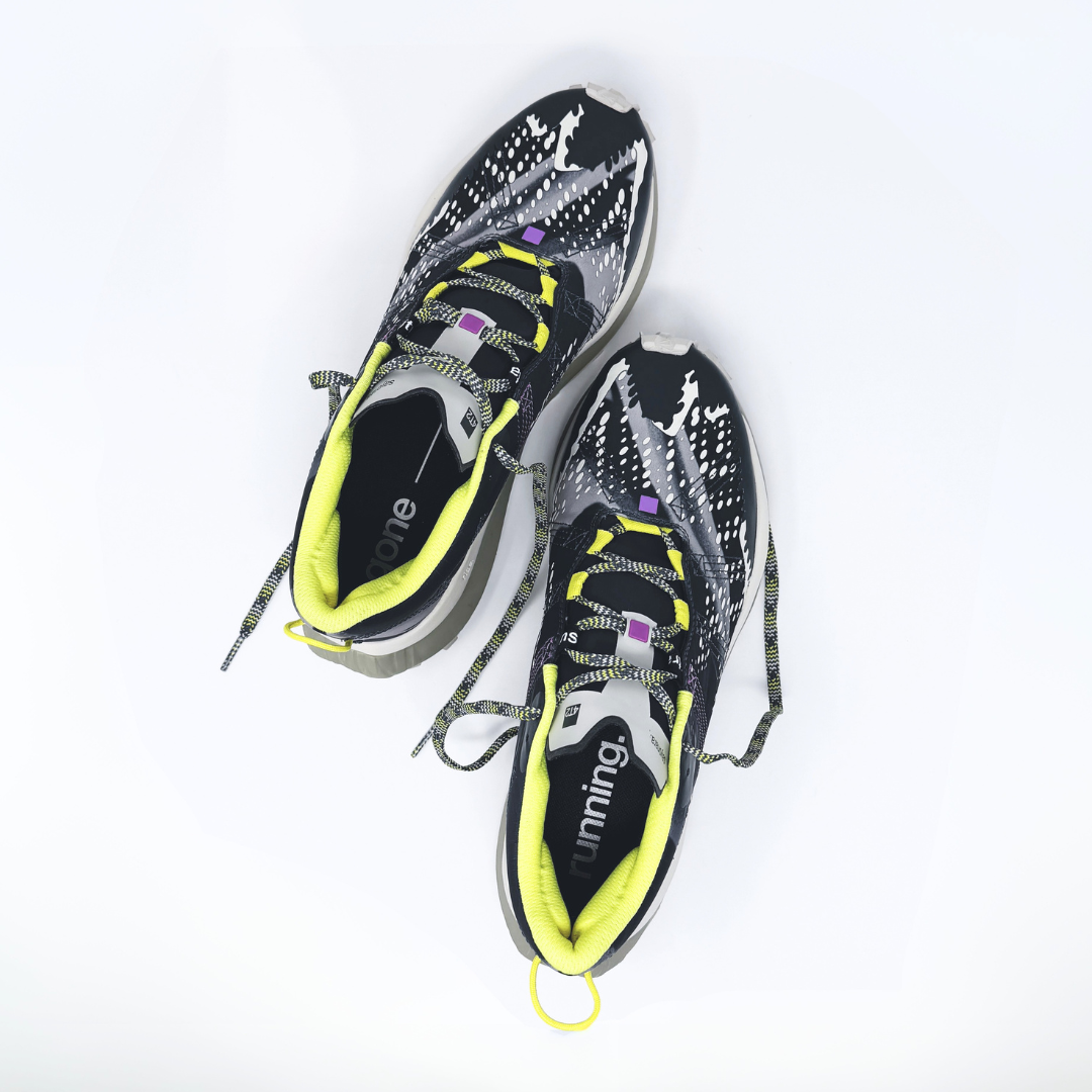4T2 - sayonara, rolling stone running shoes featuring a lightweight design and Vibram Zegalite outsole.