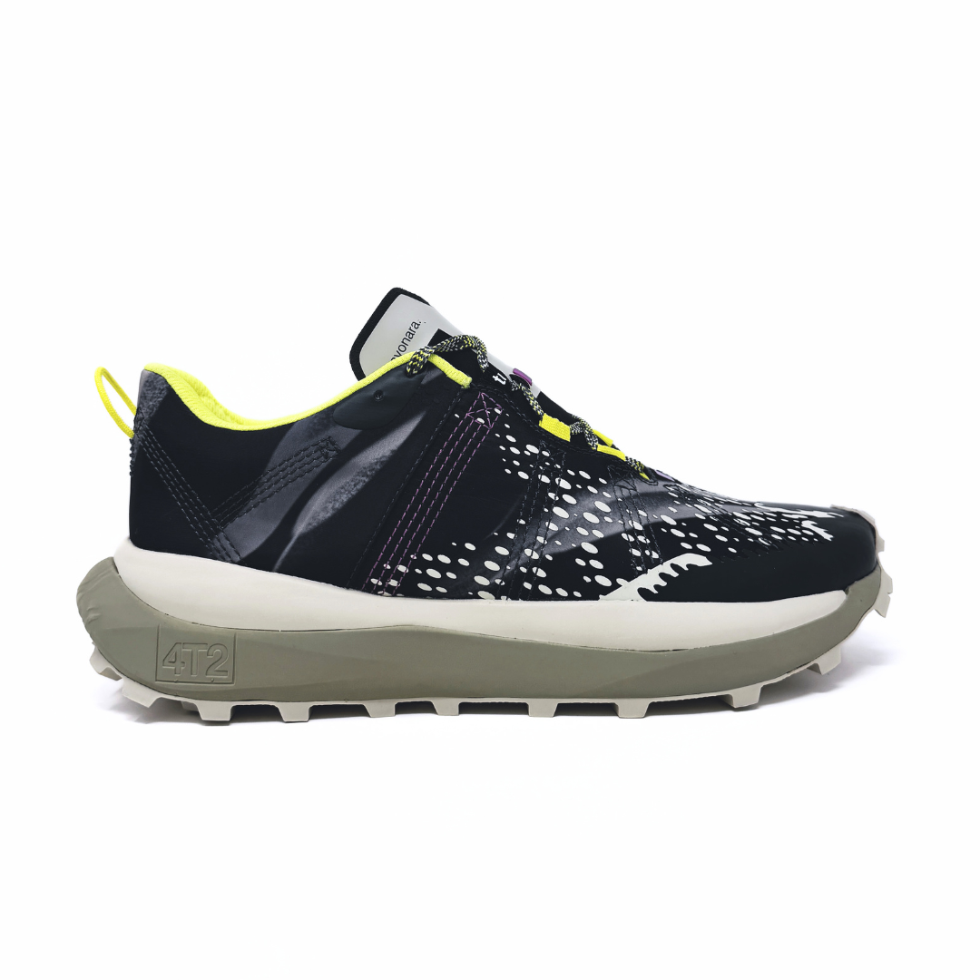 4T2 - sayonara, rolling stone running shoes featuring a lightweight design and Vibram Zegalite outsole.