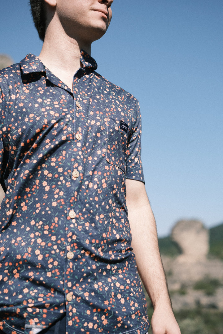 Pamera Aloha Running Shirt with technical fabric made to run and trail run