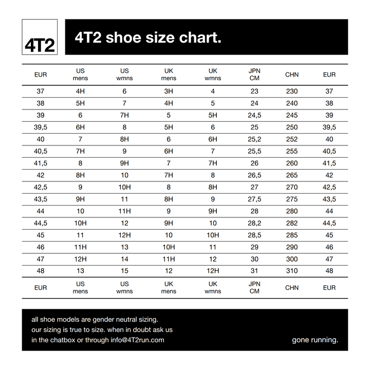 4T2 - weekdays, kind of blue — running shoe