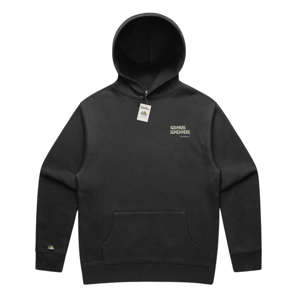 Nowhere Somewhere Off Trail Core NS Hoodie boxy fit fleece hoodie