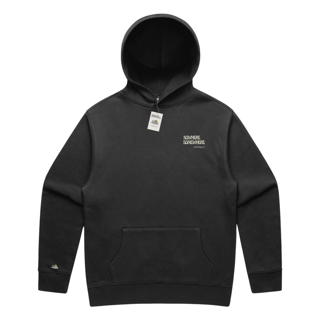 Nowhere Somewhere Off Trail Core NS Hoodie boxy fit fleece hoodie