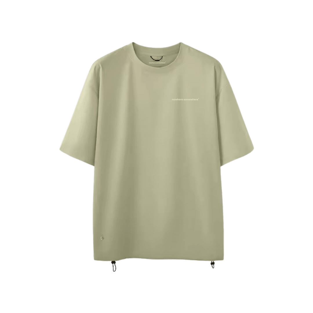 Nowhere Somewhere The UltraBreathe breathable mesh running tee for long hot runs.