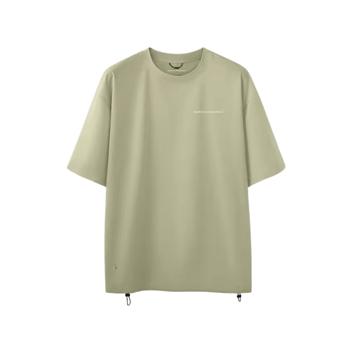 Nowhere Somewhere The UltraBreathe breathable mesh running tee for long hot runs.