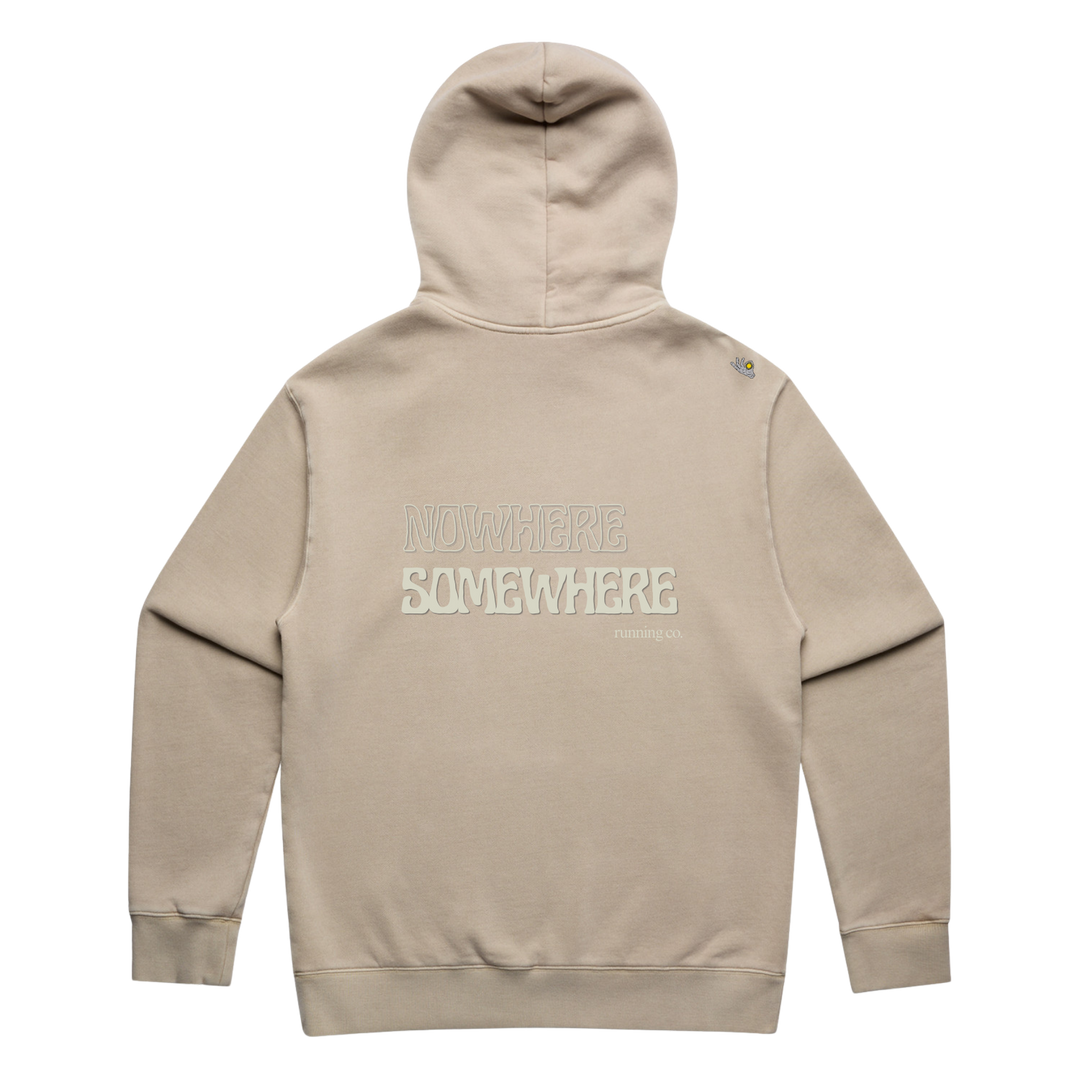 Nowhere Somewhere Off Trail Core NS Hoodie boxy fit fleece hoodie