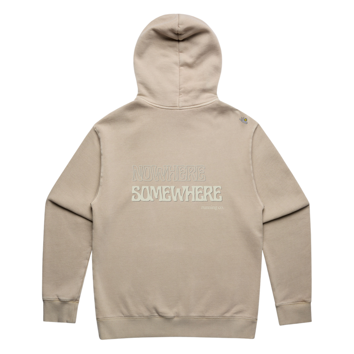 Nowhere Somewhere Off Trail Core NS Hoodie boxy fit fleece hoodie