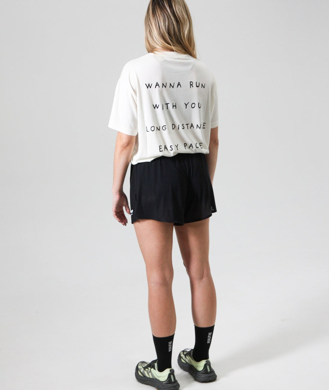 Wood T-Shirt™ Wanna Run - Off-White