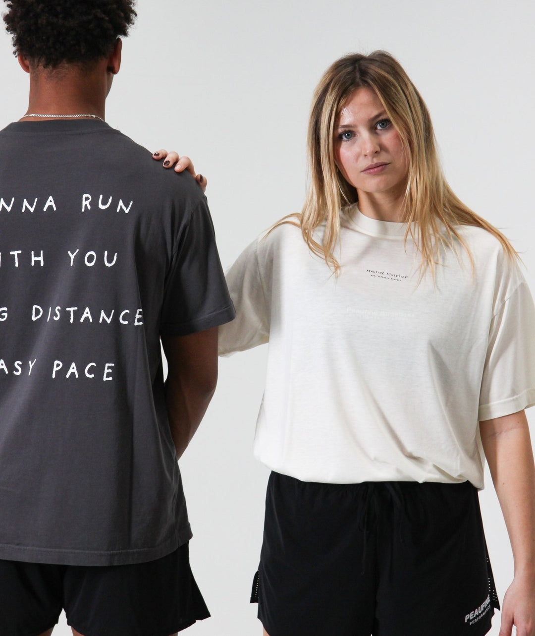 Wood T-Shirt™ Wanna Run - Off-White
