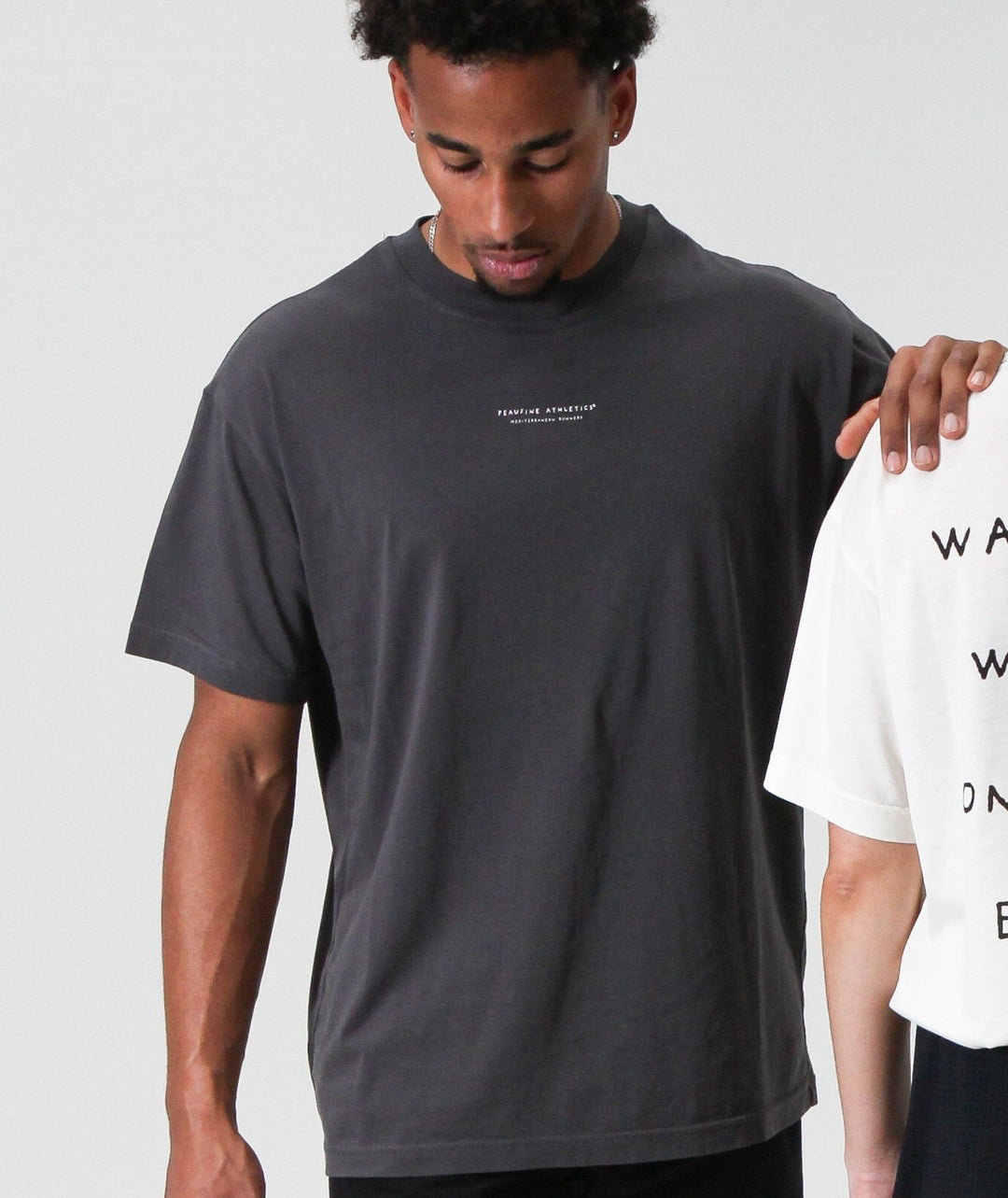 Wood T-Shirt™ Wanna Run - Anthracite