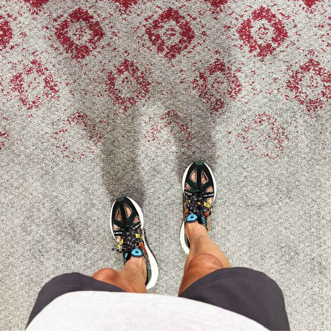 4T2 offdays sandal in a relaxed style featuring a unique upper design and adaptive cutouts for breathability.