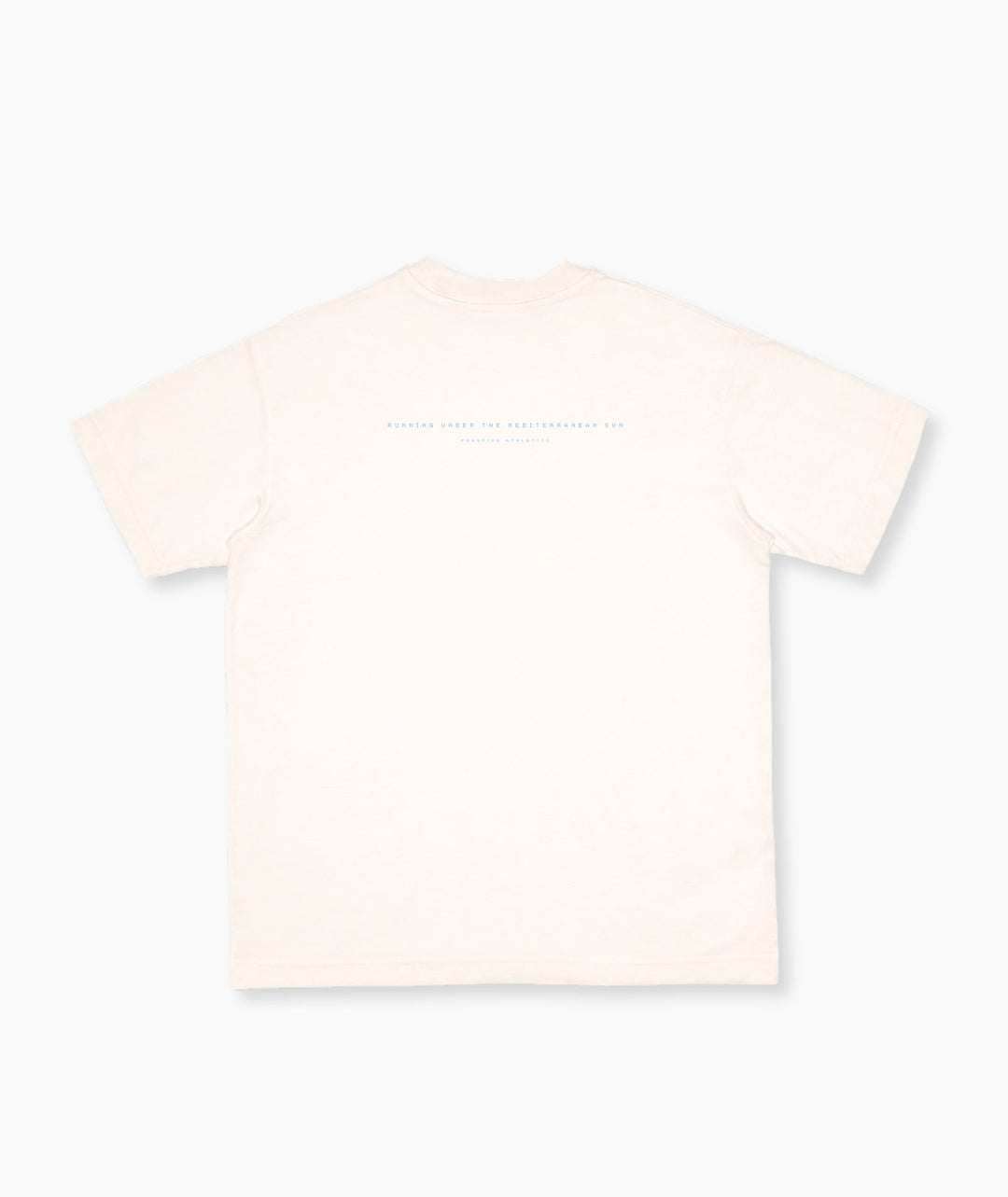 Oversize Organic T Shirt Soft White Sun Seeker FW26