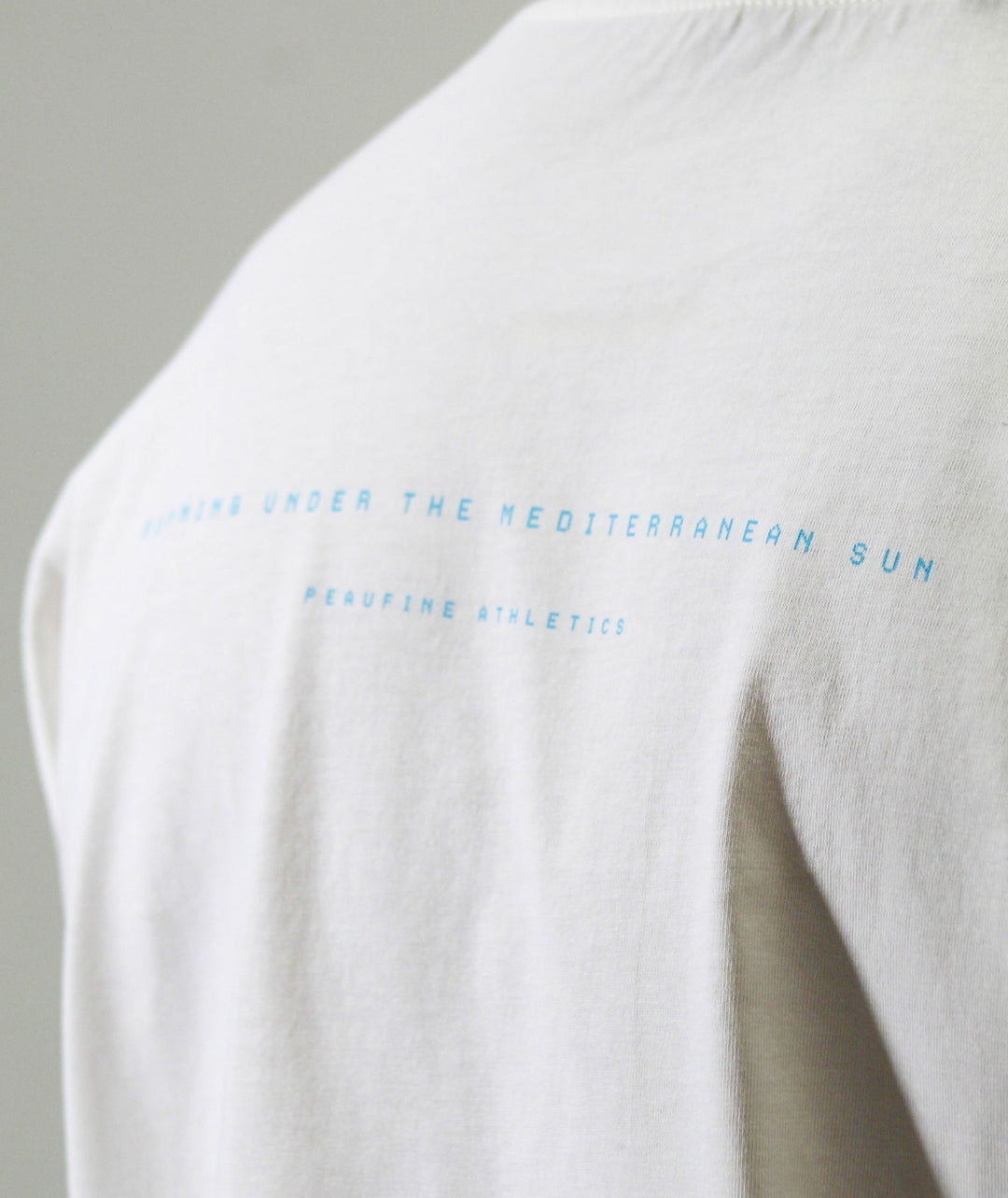 Oversize Organic T Shirt Soft White Sun Seeker FW26