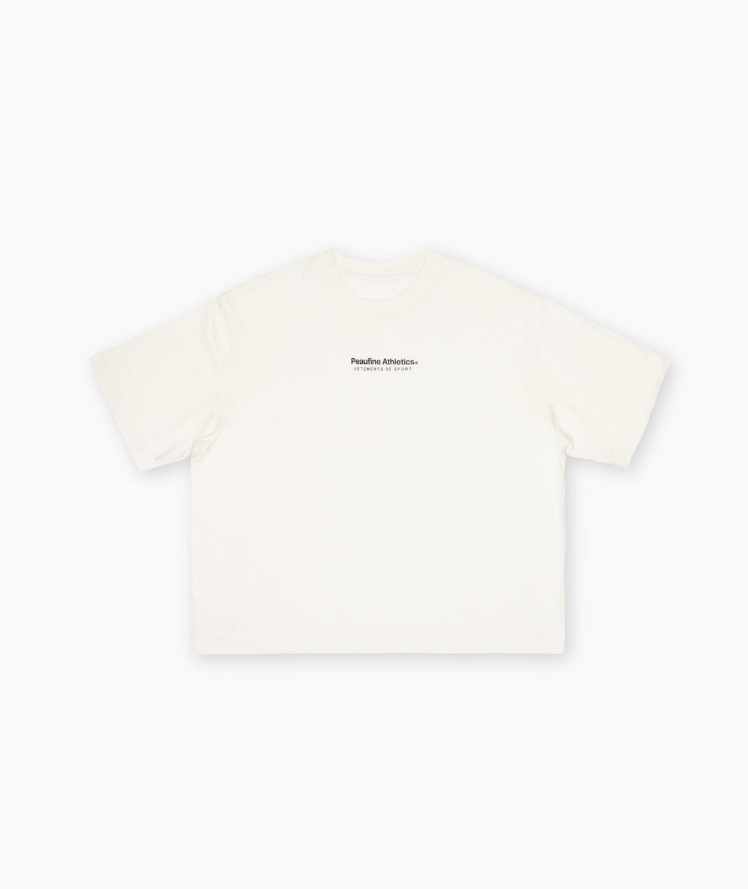 Peaufine Athletics - Wood T Shirt™ Women Off White