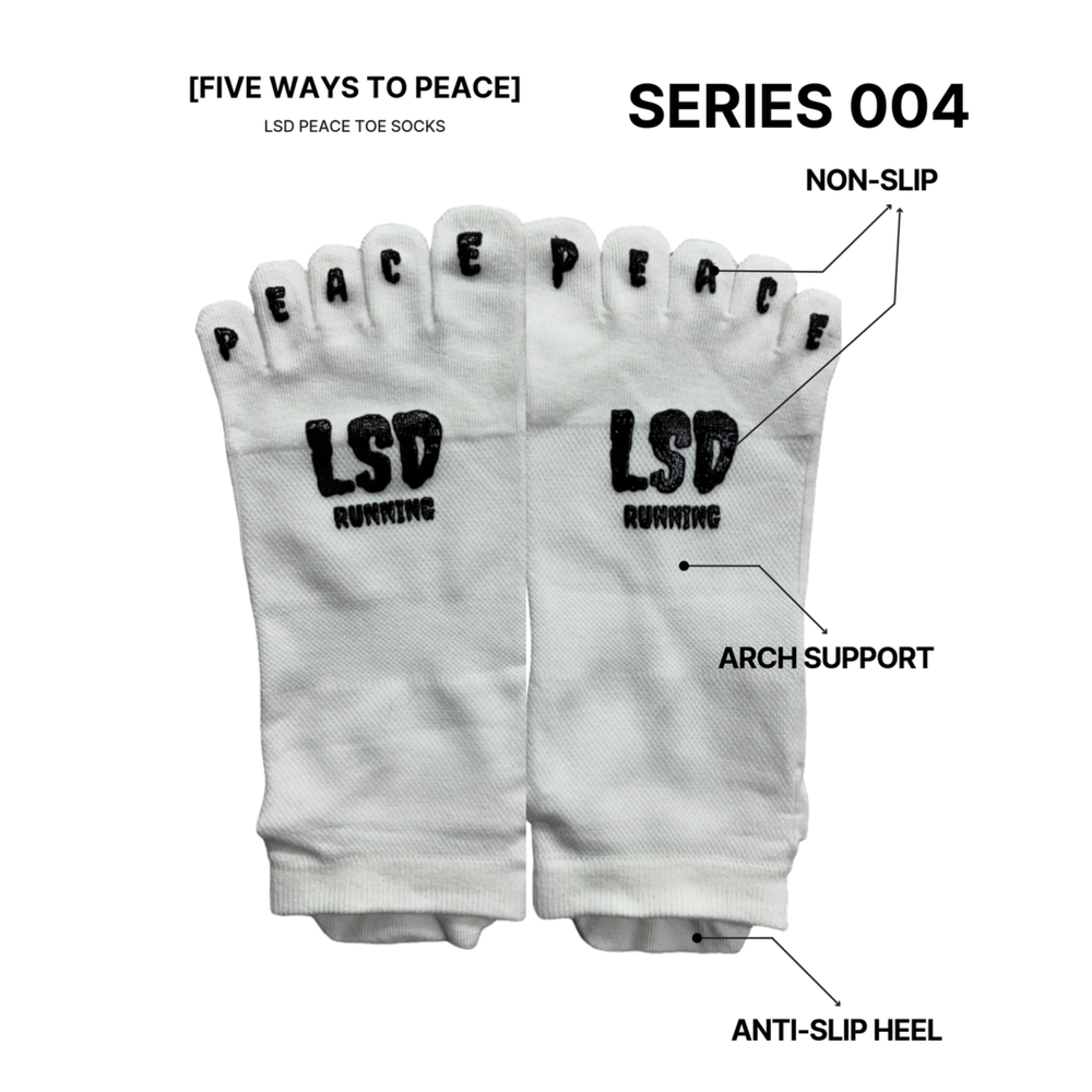 Disclose - 004 LSD Peace Toe Ankle Socks