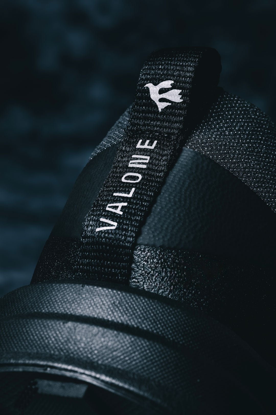 Black Valone Rave Arnev trail running shoes with Vibram® Megagrip sole
