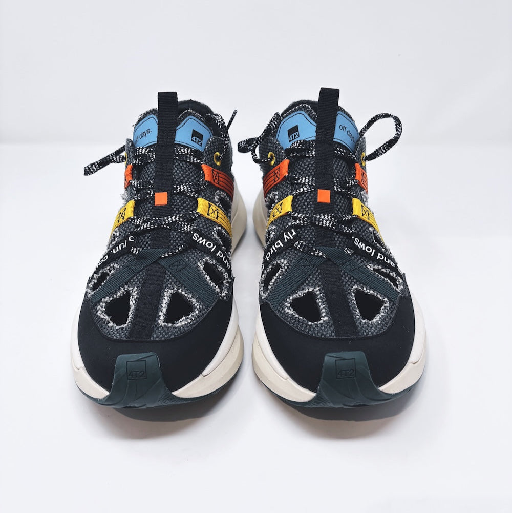 4T2 offdays sandal in a relaxed style featuring a unique upper design and adaptive cutouts for breathability.