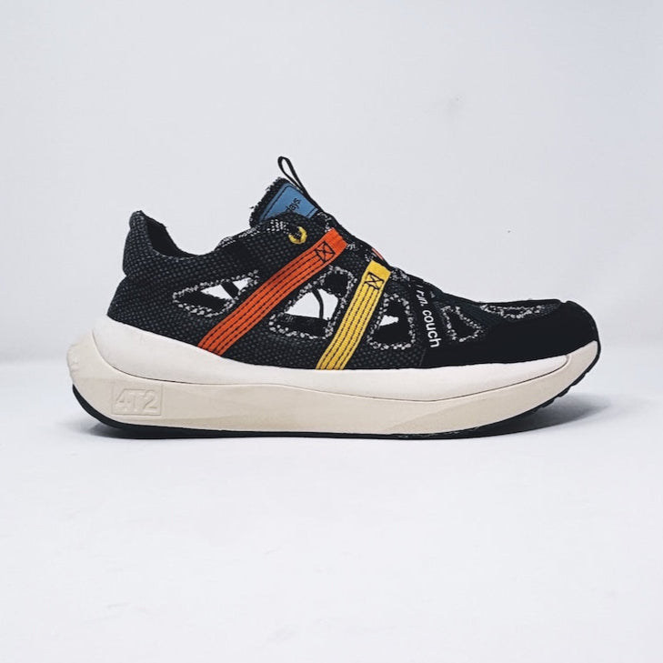 4T2 offdays sandal in a relaxed style featuring a unique upper design and adaptive cutouts for breathability.