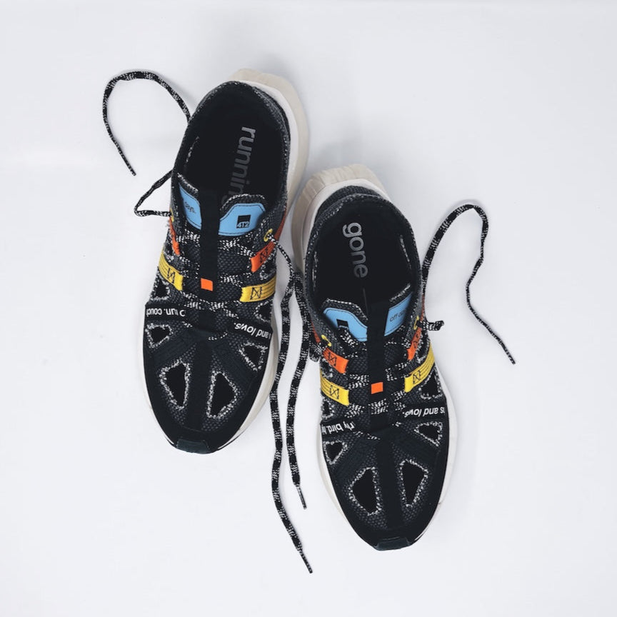 4T2 offdays sandal in a relaxed style featuring a unique upper design and adaptive cutouts for breathability.
