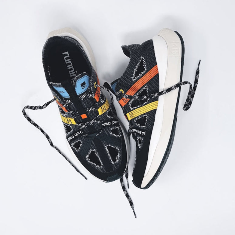 4T2 offdays sandal in a relaxed style featuring a unique upper design and adaptive cutouts for breathability.
