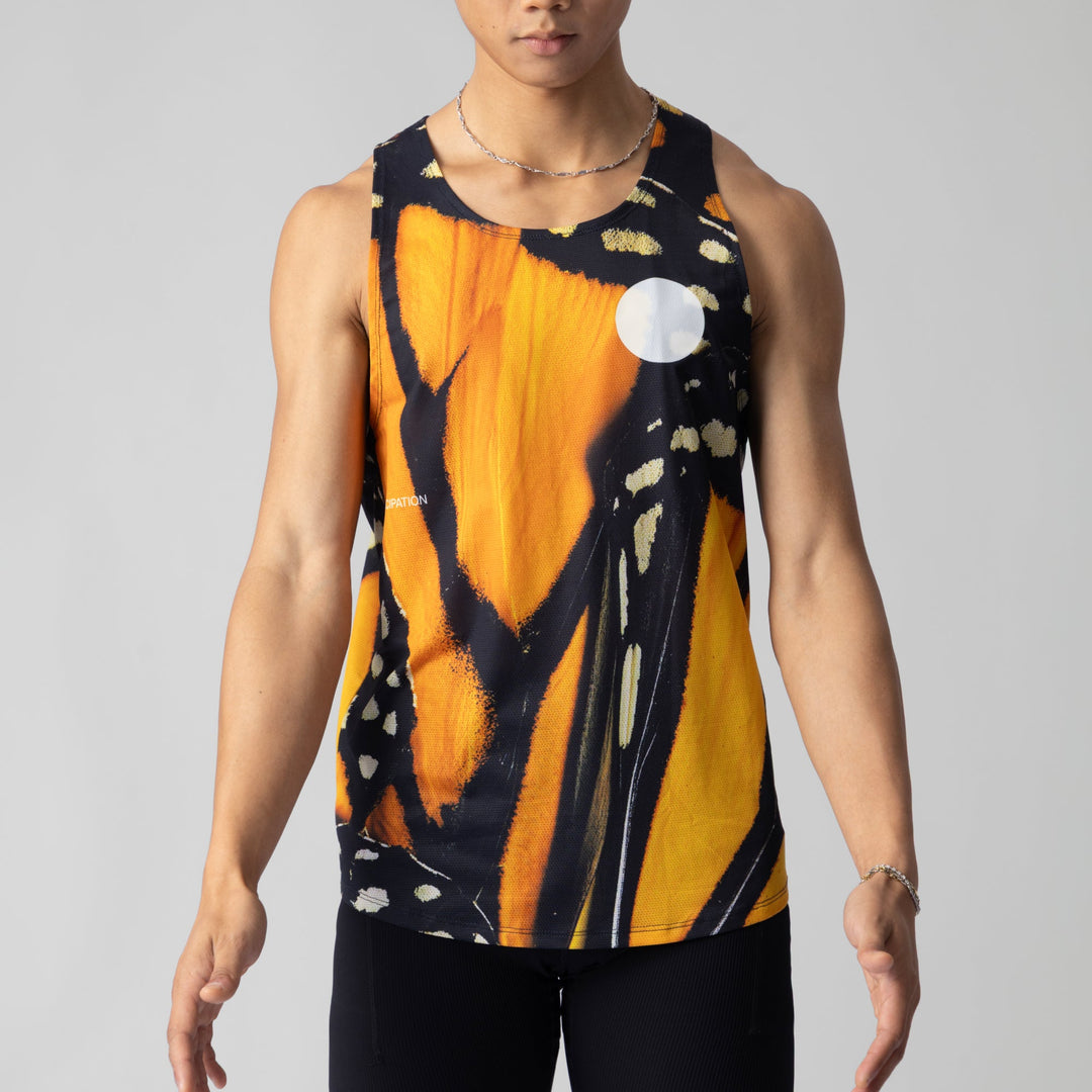 Participation Monarch Singlet featuring a round neckline and sleeveless design, ideal for warm-weather training.