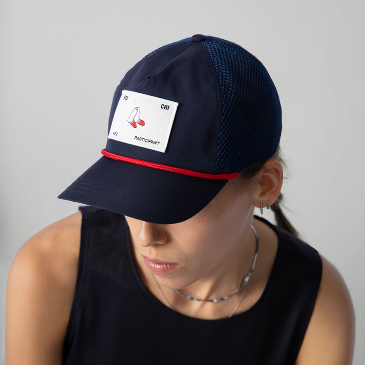 Participation Sox Cap in blue, a lightweight and breathable cap suitable for workouts and casual wear.
