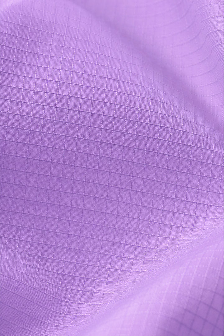 Lievre Running lavender performance running cap, lightweight technical fabric with adjustable back cord and "Engineered for the Art of Running" text on the side panel.