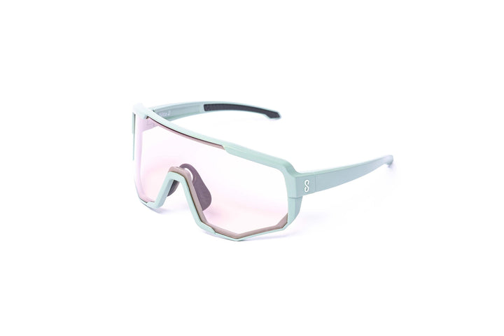Pacific Nita 2 performance eyewear from Coast Optics with clear Cat 0 lens and more, Bio-TR90 frame shown alone in a neutral studio setting.