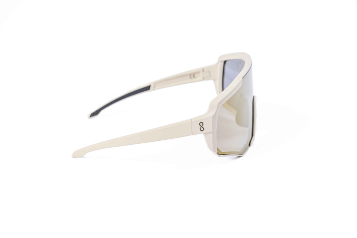 Driftwood Nita XL performance eyewear from Coast Optics with clear Cat 0 lens and more, Bio-TR90 large frame shown alone in a neutral studio setting.