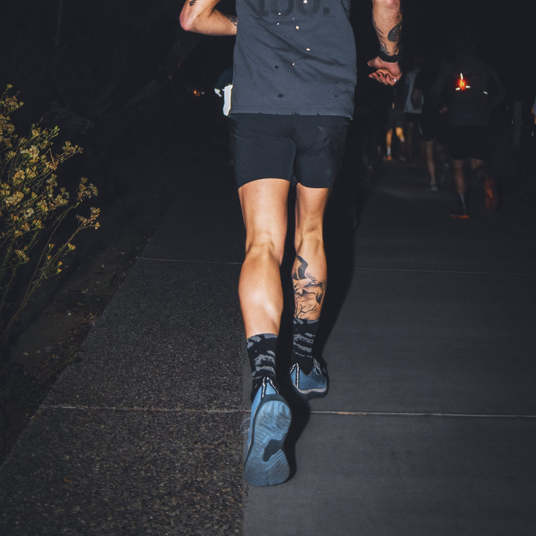 4T2 - weekdays, kind of blue running shoe, showcasing a modern design ideal for urban running.