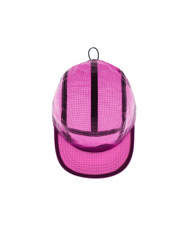 Casquette Lievre Running rose pâle Love of Running légère et respirante avec ajustement réglable