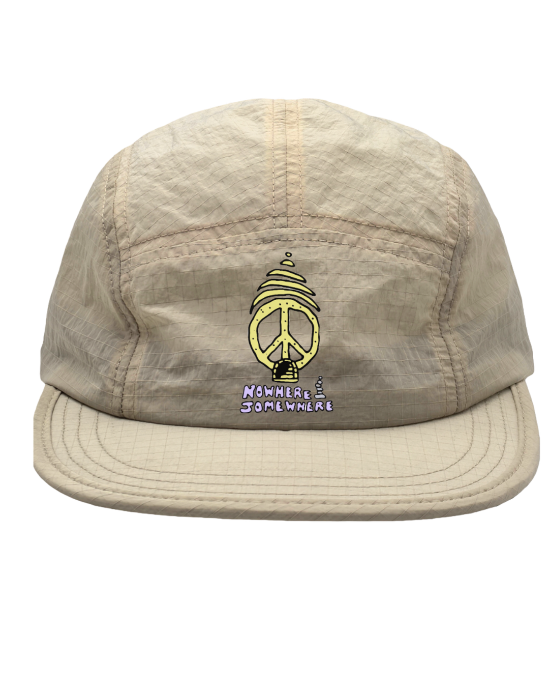 Nowhere Somewhere Ripstop Searching Peace Running in sand