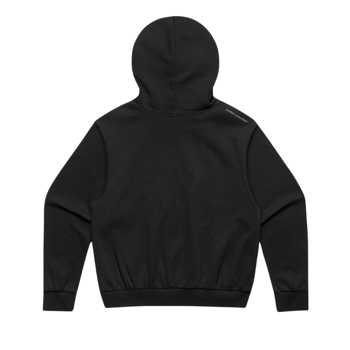 Nowhere Somewhere Running Solitude Hoodie with graphic print